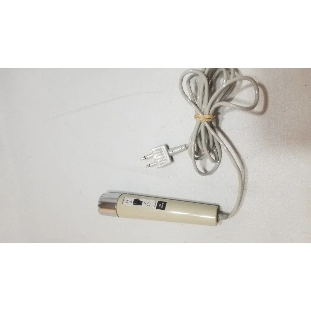 Vintage General Electric Dynamic Microphone IMP 500 Japan 2-Prong